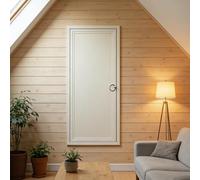 Panel de Acceso de Aluminio para Pared, Trampilla de Revisión con Tirador de Anilla Plano, Puerta de Inspección de Metal para Fontanería, Registro de Mantenimiento(W40xH76cm)