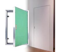 Panel de acceso de fontanería para ático, 300 x 650 mm, para pared, puerta de acceso oculta, escotilla de inspección para paneles de yeso, fácil mantenimiento y reparación, panel de cubierta de solut