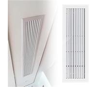 Panel de acceso de gas ABS con filtro - Ventilación a dos aguas/ático for baños y gabinetes - Fácil instalación y diseño duradero(660x910mm)