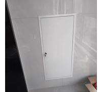 Panel de acceso de metal aislado, escotilla de inspección empotrada resistente para ejes de servicio de pared y aberturas de acceso