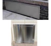 Panel de acceso de metal con pestillo táctil para pared y techo, puerta de ático de yeso para una fácil inspección y mantenimiento de fontanería, diseño duradero y seguro