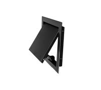 Panel de acceso de metal con puerta de ático abierta con clic para techo, cubierta de agujero de pared para fontanería, cajas de medidor y acceso de servicio
