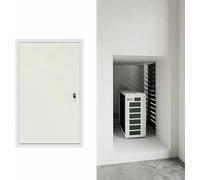 Panel de acceso de metal para paneles de yeso con llaves, ático seguro y puerta de unidad de aire acondicionado, construcción duradera para un fácil acceso de mantenimiento