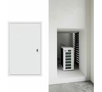 Panel de acceso de metal para paneles de yeso con llaves, ático seguro y puerta de unidad de aire acondicionado, construcción duradera para un fácil acceso de mantenimiento