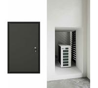 Panel de acceso de metal para paneles de yeso con llaves, ático seguro y puerta de unidad de aire acondicionado, construcción duradera para un fácil acceso de mantenimiento