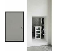 Panel de acceso de metal para paneles de yeso con llaves, ático seguro y puerta de unidad de aire acondicionado, construcción duradera para un fácil acceso de mantenimiento