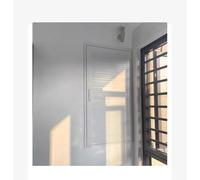 Panel de acceso de pared de metal, puerta de inspección de fácil acceso para ático, conductos, fontanería y cableado, cubierta duradera para sistemas de calefacción y soluciones de mantenimiento
