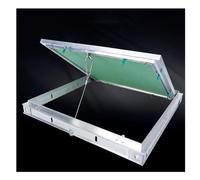 Panel de acceso de techo empotrado para paneles de yeso, escotilla de inspección de ático desmontable con interruptor de botón, ideal para uso en oficina y hotel, fácil instalación y diseño duradero