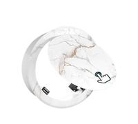 Panel de acceso de techo for paneles de yeso, puerta de inspección con escotilla magnética, tapa de acceso de servicio, tapa de inspección metálica for cables(Milk,Dia 120mm/4.7in)