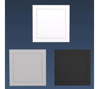 Panel de acceso de techo para placas de yeso Puertas de acceso a la pared reforzadas para fontanería 20x20 24x36 30x48 60x80 85x85. Panel de acceso universal de aluminio(White,26x32in(650x800mm))