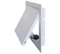 Panel de acceso for paneles de yeso - Puerta de acceso magnética de 15 x 15 cm for plomería, fácil de instalar, marco de aluminio duradero(50x50cm)