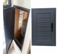 Panel de acceso HVAC, puerta de ático de aluminio con diseño de bisagras para una fácil instalación, ideal para cableado, cables y acceso a fontanería