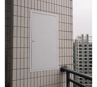 Panel de acceso impermeable con cerradura para paneles de yeso y techo, escotilla de pared de aluminio con puerta de acceso segura para un fácil mantenimiento e instalación