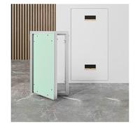 Panel de acceso invisible para paneles de yeso, escotilla de fontanería con cerradura, puerta de ático de montaje empotrado con marco de aluminio para una fácil inspección