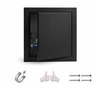 Panel de Acceso magnético para escotilla de inspección, Tapa para Agujero en Pared de pladur, Puerta de Techo Tipo Loft, Puerta de fontanería Blanca de Apertura por presión para Caja de fusi