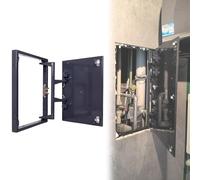 Panel De Acceso Metálico Oculto En La Pared, Puerta De Inspección Alicatada, Cubierta Del Panel Eléctrico Impermeable, Pulsar Para Abrir, Fácil De Instalar(60x60/23.6x23.6in)