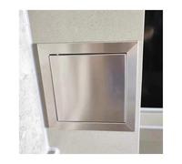 Panel de acceso metálico, Tamaños múltiples del cierre táctil del panel de acceso de paneles de yeso de acero inoxidable(WxH 35x35cm)