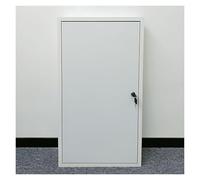 Panel de acceso oculto de aluminio, puerta de inspección de fontanería con cerradura de llave (55 x 60 cm) para un fácil acceso y mantenimiento, ideal para oficina en casa y uso comercial