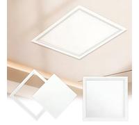 Panel De Acceso Oculto para Techo, Trampilla Pladur Puerta De Inspección Rectangular De Aluminio Instalación Empotrada, Trampilla para Techo para Plomería Eléctrica