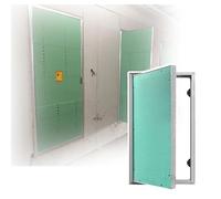 Panel de acceso oculto resistente para paneles de yeso, puerta de servicio de montaje empotrado, cubierta de acceso extraíble para ático y electricidad (22 x 36 pulgadas), ideal para baños y áreas de