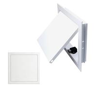 Panel De Acceso Para Ático - Puerta De Servicio De Aluminio Extraíble, Puerta Con Panel De Acceso Magnético, Incluye Tornillos De Montaje, Tapa De Orificio De Revisión(35x35cm)