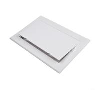 Panel de acceso para inspección de pared, puerta de escotilla de inspección con bisagras con cubierta desmontable, escotilla de mantenimiento de plástico ABS para válvula de agua y acceso al medidor