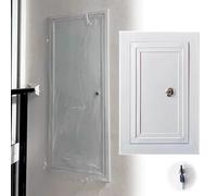 Panel de acceso para paneles de yeso con cerradura para puerta de acceso múltiple (650 x 1150 mm) para un fácil mantenimiento e inspección, diseño duradero