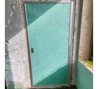 Panel de acceso para paneles de yeso pintables, puerta de ático de techo de metal, cubierta eléctrica oculta para una fácil inspección y mantenimiento