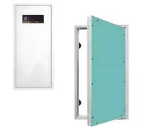 Panel de acceso para paneles de yeso, puerta de acceso al ático con bloqueo a presión, cubierta de agujero de pared de fácil mantenimiento para fontanería y cableado eléctrico, 14 x 28 pulgadas
