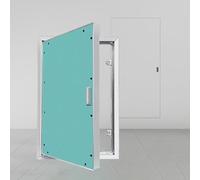 Panel de acceso para paneles de yeso, puerta de inspección de pared oculta para electricidad y fontanería, columpio de 120°, 40 x 85 cm, perfecto para reparaciones y acceso de mantenimiento
