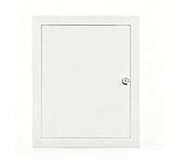 Panel De Acceso Para Paneles De Yeso, Puerta Del Ático, Puerta De Servicio | Diseño Bloqueable, Blanco, Metal, Duradero, Aleación De Aluminio, Para Montaje En Pared O Techo(35x60cm)