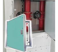 Panel de acceso para paneles de yeso, puerta oculta para fontanería, ático, hospital, escuela, hotel, 500 x 500 mm, solución de acceso oculto