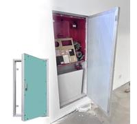 Panel de acceso para paneles de yeso sin costuras pintable, escotilla de inspección de pared para un fácil mantenimiento en edificios comerciales y residenciales