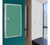 Panel De Acceso Para Pladur, Aluminio Grande Puerta De Inspección Para Trampilla De Pared/cierre De Agua/pared Oculta, Servicio De Baño Tapa De Orificio De Acceso((WxH)30x40cm/11.81x15.74in)