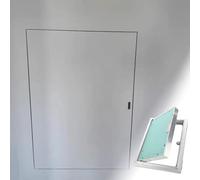 Panel de Acceso para Tablero de Yeso de Montaje en Paneles de Yeso con manijas de Metal, Panel de Acceso de plomería, cableado eléctrico de plomería de Cubierta Oculta, escotilla de Acceso al Eje de