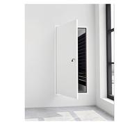 Panel de acceso personalizable, tapa de inspección de metal, panel de acceso invisible for paneles de yeso, placa de cubierta de orificio de pared con cerradura(13x18inch (33.02x45.72cm))