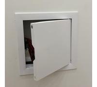 Panel de Acceso Puerta de Acceso de Aleación de Aluminio Acceso al Ático en El Techo Placa de Cubierta para Inspección Eléctrica de Plomería y de Cableado((WxH)16x20in/40x50cm)
