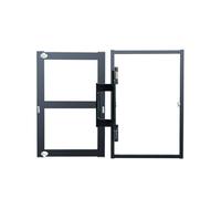 Panel de acceso, puerta de inspección de acero galvanizado para fontanería, electricidad, HVAC con bisagra abierta, ideal para acceso al servicio de baño