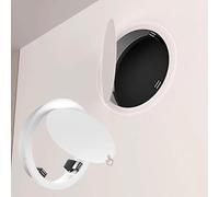 Panel de Acceso Redondo de 6", 8", 10", 12" y 16" para Techo y Pared, con Puerto de inspección Circular Blanco, trampilla de Acceso al ático y Puerta de Servicio con Tapa magnética