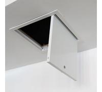 Panel de Acceso Reforzado con Cerradura, Puerta de Servicio de fácil Apertura para Techo y Pared, Ideal para Mantenimiento y decoración en el hogar, la Oficina y el Hotel.