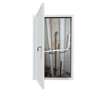 Panel de acceso resistente al fuego 250 mm x 600 mm - Trampa de inspección para paneles de yeso para eje de servicio Fácil instalación Ideal para mantenimiento de edificios y cumplimiento de seguridad