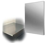 Panel de Aislamiento magnético de Acero Inoxidable de 70 cm x 30 cm: Protector ignífugo contra Salpicaduras de Estufas y electrodomésticos de Cocina para refrigeradores, hornos y cocinas.