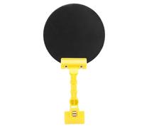 Panel de apagón de soldadura Clip ajustable en el escudo de 16 cm Soporte amarillo redondo para el taller de construcción Auto Shifting PP PA Material