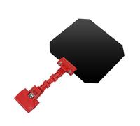 Panel de bloqueo de luz de soldadura roja ajustable para protección contra chispas y escombros, protección de soldadura industrial