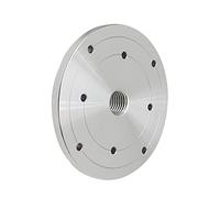 Panel de cama de coche for carpintería de 150mm, óxido, adecuado for Panel de brida de mandril de máquina de carpintería con rosca I de 1 pulgada X 8tp