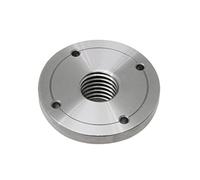 Panel de cama de motor de carpintería de 75 mm, óxido inoxidable, adecuado para máquina de carpintería roscada panel de vuelo (tamaño: 75 mm-M18 x 2,5)