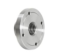 Panel de cama de Motor de carpintería de 75mm, óxido inoxidable adecuado for Panel de vuelo de mandril de máquina de carpintería roscada M33X3.5