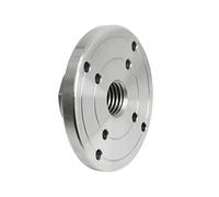 Panel de cama for carpintería de 100mm, a prueba de herrumbre, adecuado for Panel de brida de mandril de máquina de carpintería con rosca I de 1 pulgada X 8tp