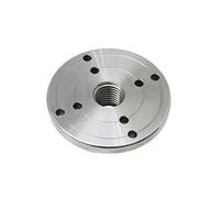 Panel de cama for carpintería de 100mm, resistente al óxido, adecuado for Panel de vuelo de mandril de máquina de carpintería con rosca de 1 pulgada X 8TPI, M1 8x2,5, M18x2,5 (Size : 150MM- 1INCHX8TP