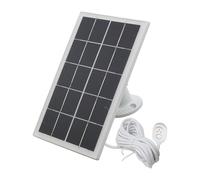 Panel de carga solar de 10 W y 5 V para Arlo Pro 5S/4/3 para Ultra 2 resistente a la intemperie Ip65 monocristalino con cable de 9.8 pies y soporte ajustable para alimentación continua de cámara de